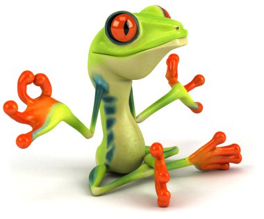 Coll frog clipart