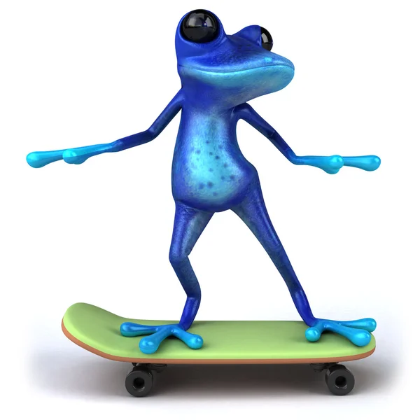 蓝青蛙 — 图库照片