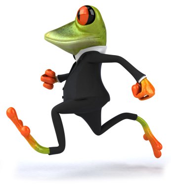 Business Frog clipart