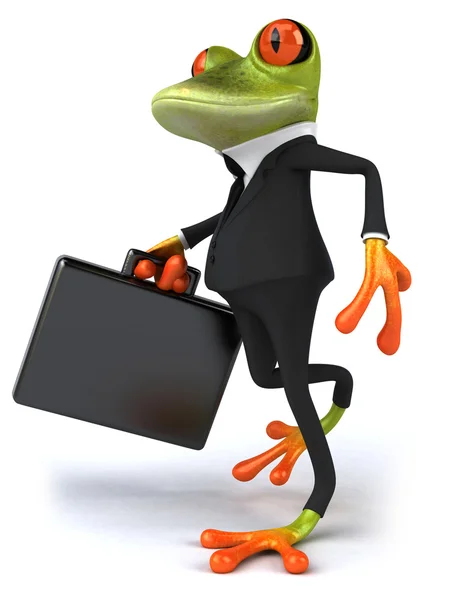 비즈니스 개구리 — 스톡 사진