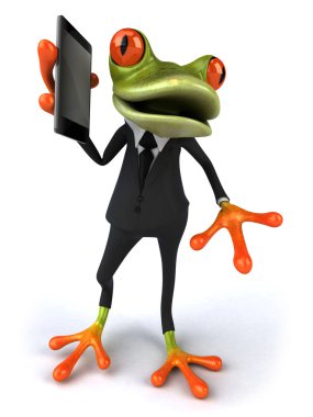 Business Frog clipart