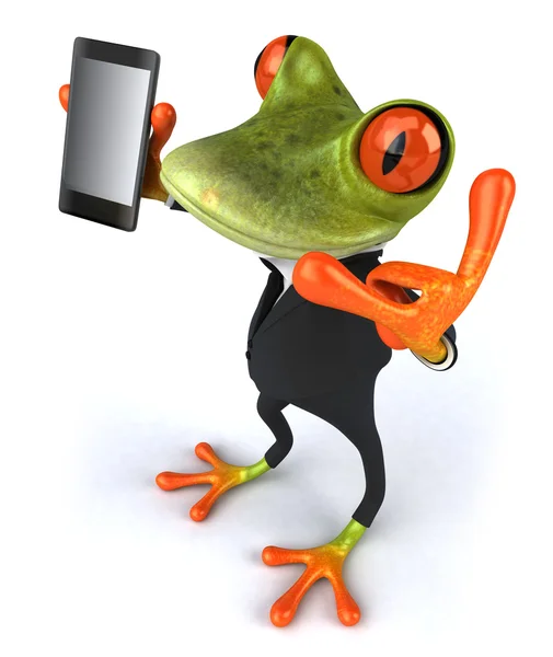 Business Frog — Stock Photo, Image