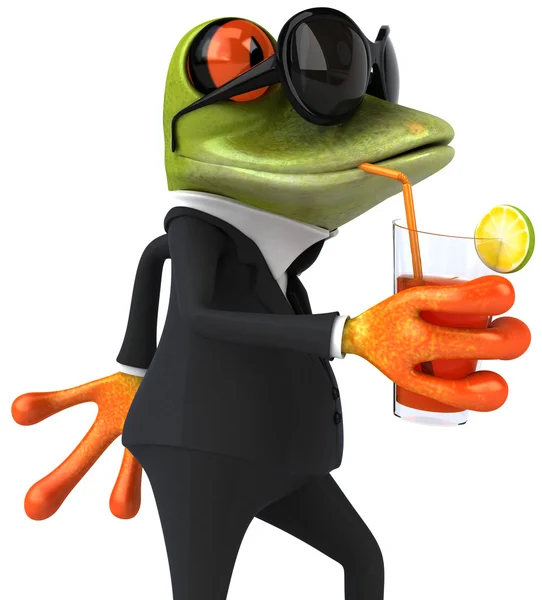 业务青蛙 — 图库照片