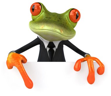 Business Frog clipart