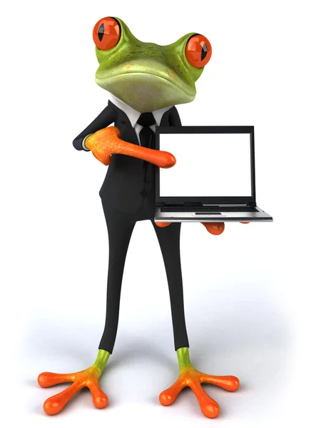 Biznes żaba — Zdjęcie stockowe