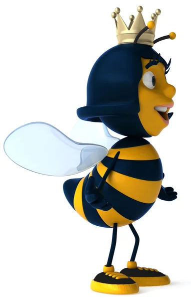 Весело Супер пчела — стоковое фото