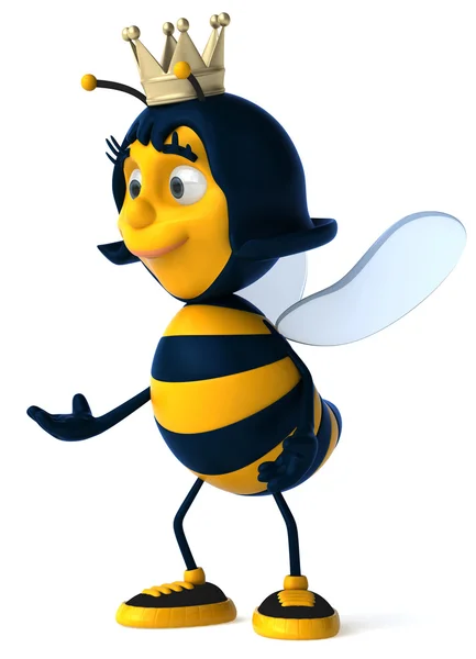 Zabawa super Pszczoła — Zdjęcie stockowe