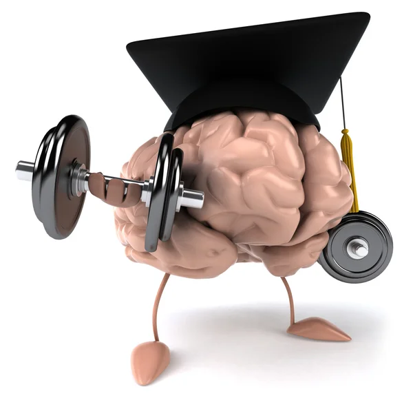 学生的大脑 — 图库照片