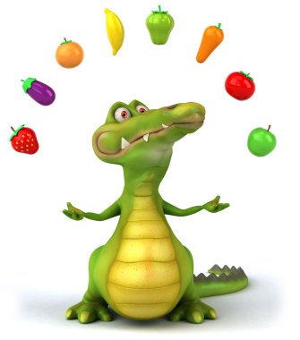 Crocodile clipart