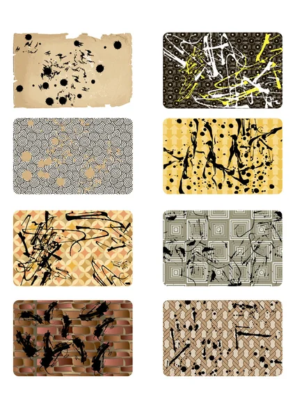 kartlarla splatters arka plan