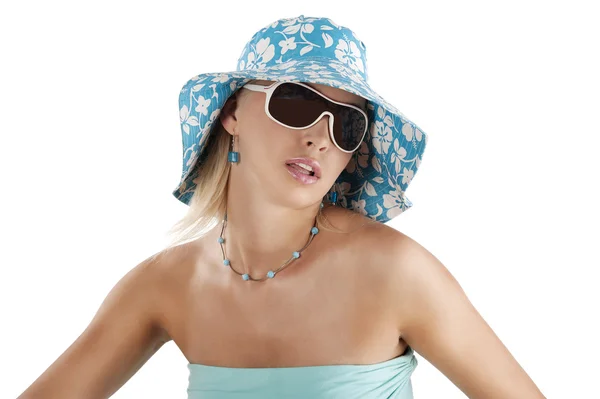 Girl with sunglasses Royalty Free Stock Photos