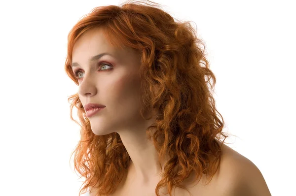 Honey redhead girl — Stock Photo, Image
