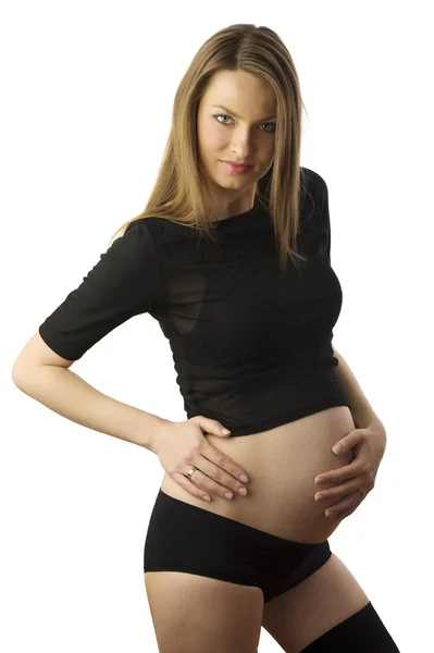 La embarazada — Foto de Stock