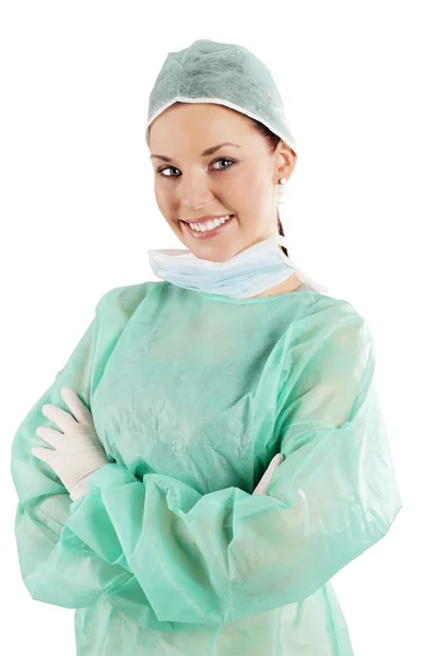 Enfermera sonriente — Foto de Stock