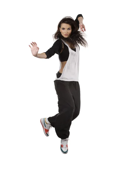 Linda bailarina de hip hop — Foto de Stock