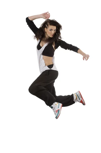 Flygande dansare flicka — Stockfoto
