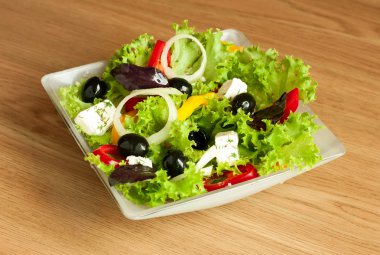 Greek salad clipart