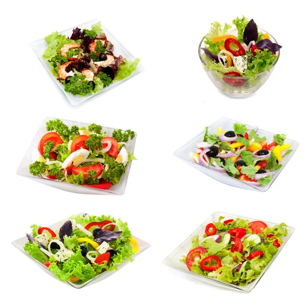 Assorti salátů — Stock fotografie