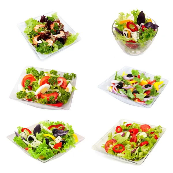 Assorti de saladas — Fotografia de Stock