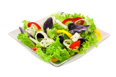 Vegetable salad clipart