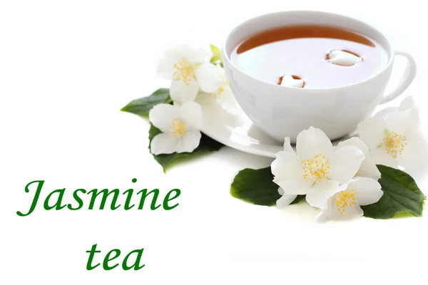Filiżanka herbata jaśminowa — Zdjęcie stockowe