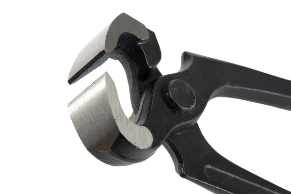 Handmatige slotenmaker tools, geïsoleerd op een witte achtergrond — Stockfoto