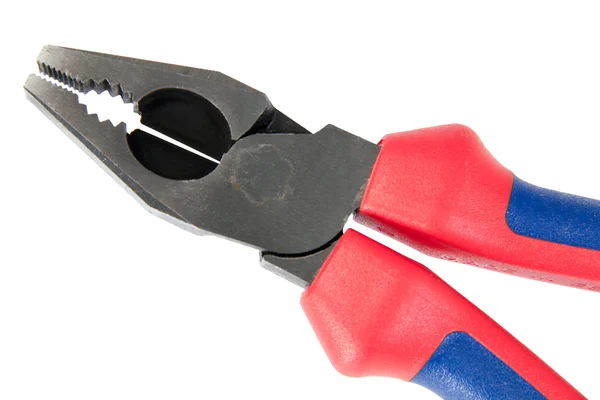 Handschlosser-Werkzeuge, isoliert auf weißem Hintergrund — Stockfoto