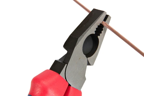 Handschlosser-Werkzeuge, isoliert auf weißem Hintergrund — Stockfoto