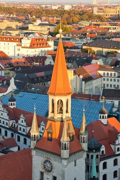 Olcd Мюнхен Ратушній вежі — стокове фото