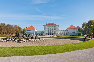 Nymphenburg palace clipart