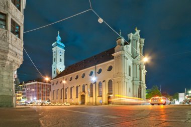 Church in munich clipart