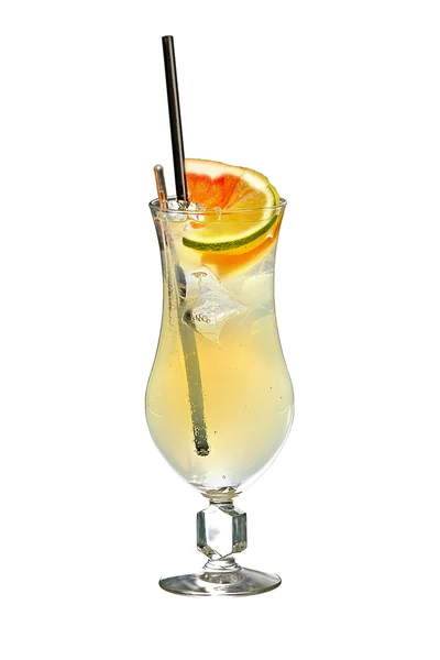 Cold fresh citrus fruit drink — Stock Photo, Image