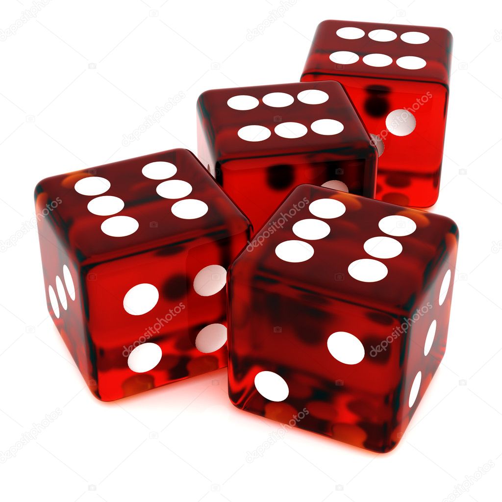 Red Dice — Stock Photo © Ijalin 5427280