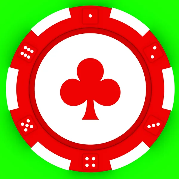 Casino tokens — Stock Photo, Image