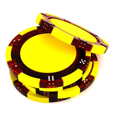 Stacks Of Poker Chips clipart