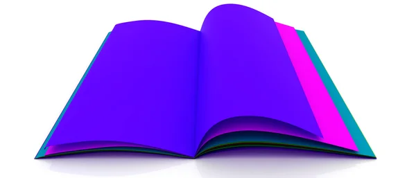 Livro colorido — Fotografia de Stock