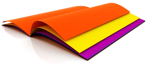 Kleurrijke boek — Stockfoto