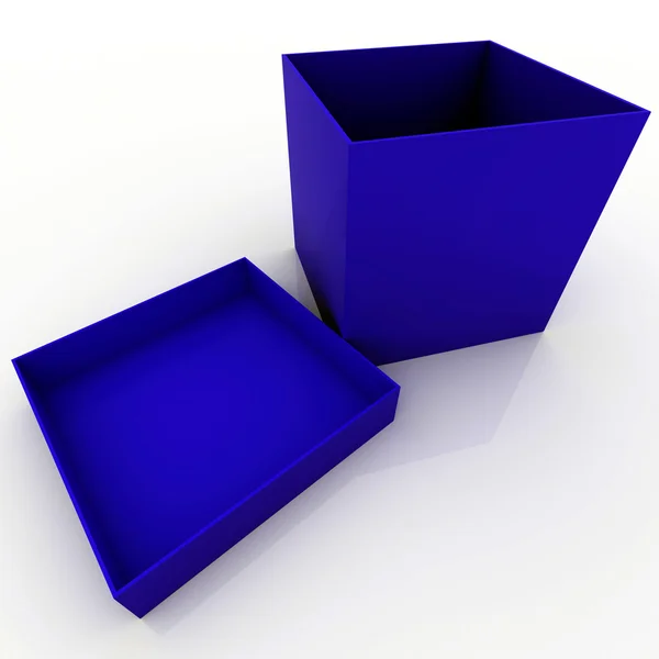 Caja abierta — Foto de Stock