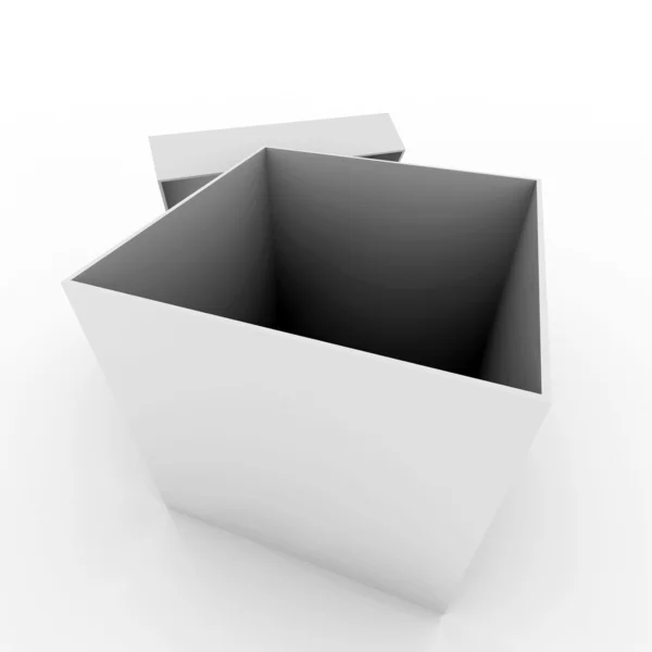 Caja abierta — Foto de Stock