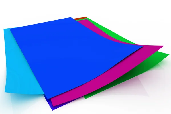 Kleurrijke papier — Stockfoto