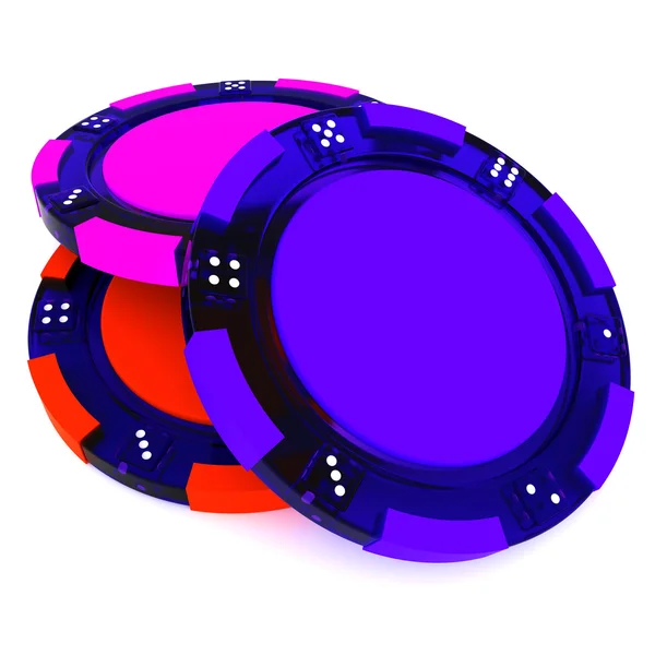 stock image Stacks Of Poker Chips