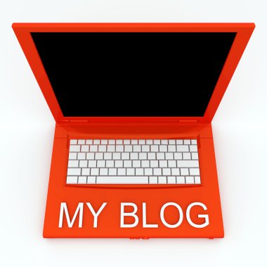 dizüstü bilgisayar ile kelime benim blog üzerinde