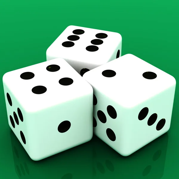 Casino dice — Stok fotoğraf