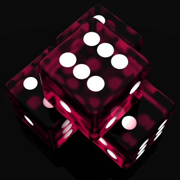 Casino dice — Stock Photo, Image