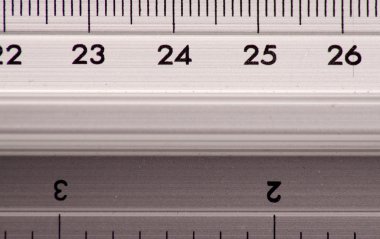 Measurement tool ruler clipart