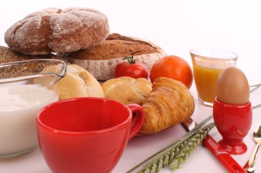 çeşitli breadrolls ve buns