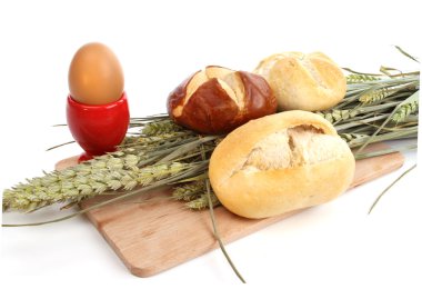 çeşitli breadrolls ve buns