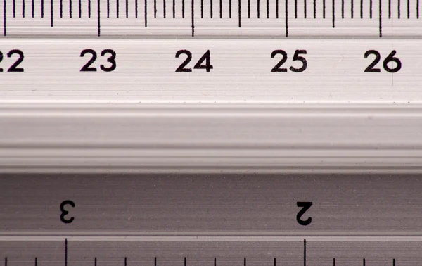 Régua da ferramenta de medição — Fotografia de Stock