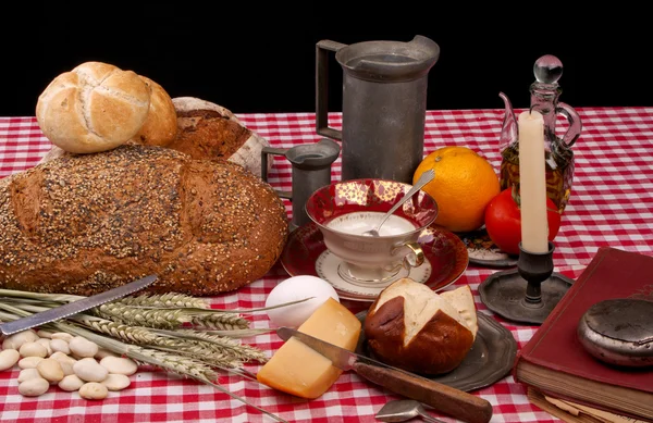 stock image Old fashioned lunch