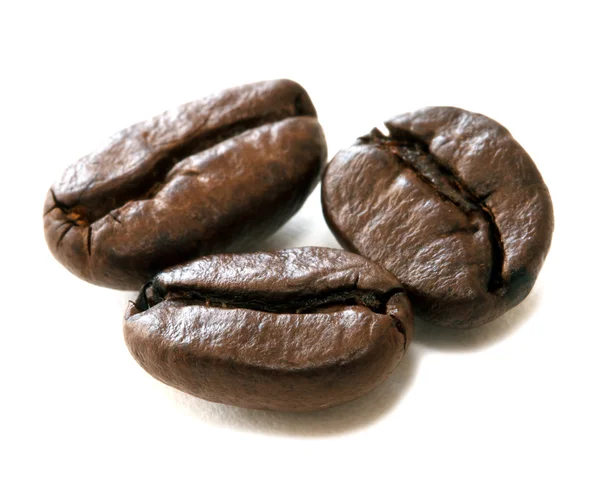 3 ถั่วกาแฟ — ภาพถ่ายสต็อก